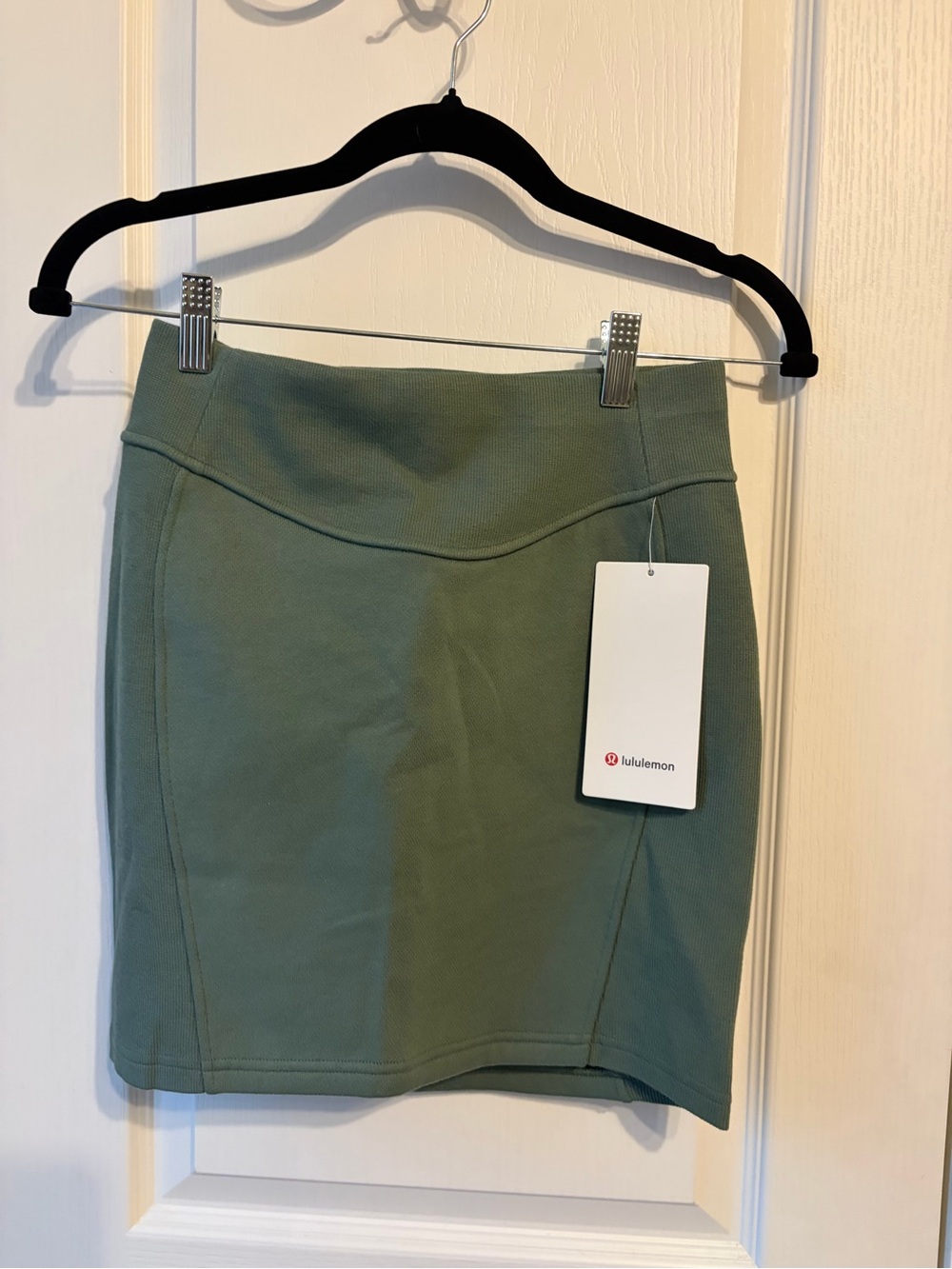lululemon athletica Sage Green Performance Mini Skirt